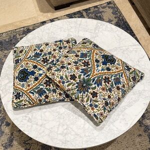 Floral Patterned Pillows